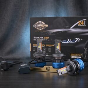 Glow Auto 250W Ultra-Premium High Intensity Car LED | 2‑Year On‑Site Complete Warranty